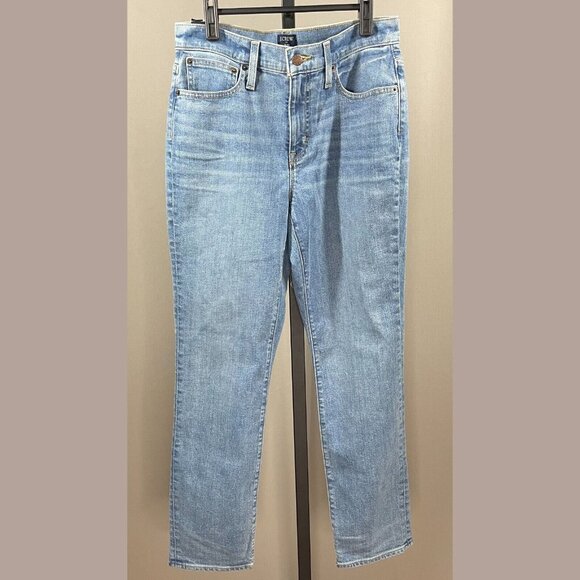 J. Crew Denim - NEW J Crew Jeans Womens 25 blue denim straight boyfriend fit preppy casual